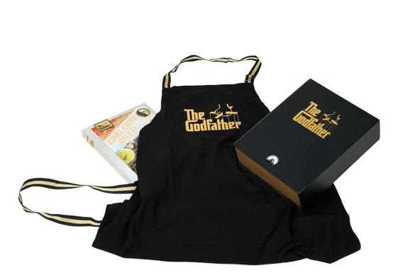 The Godfather Baba Filmi Hediye Kutusu Yemek Kitabı ve Mutfak Önlüğü - 2