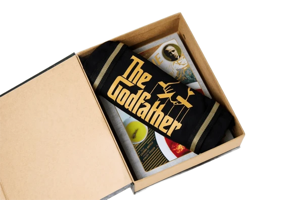 The Godfather Baba Filmi Hediye Kutusu Yemek Kitabı ve Mutfak Önlüğü - 1