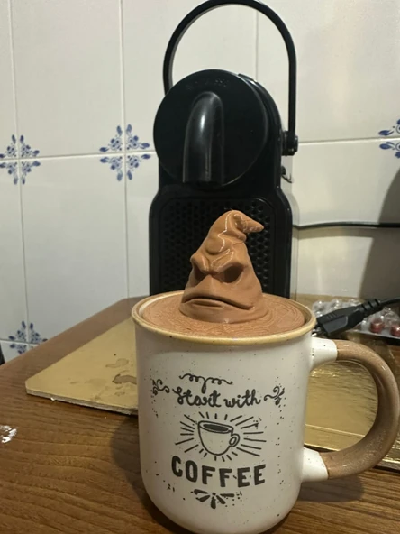 Seçmen Şapka Kupa Bardak Kapağı Sıcak Içecekler Için Dekoratif Ve Koruyucu Kapak - 2