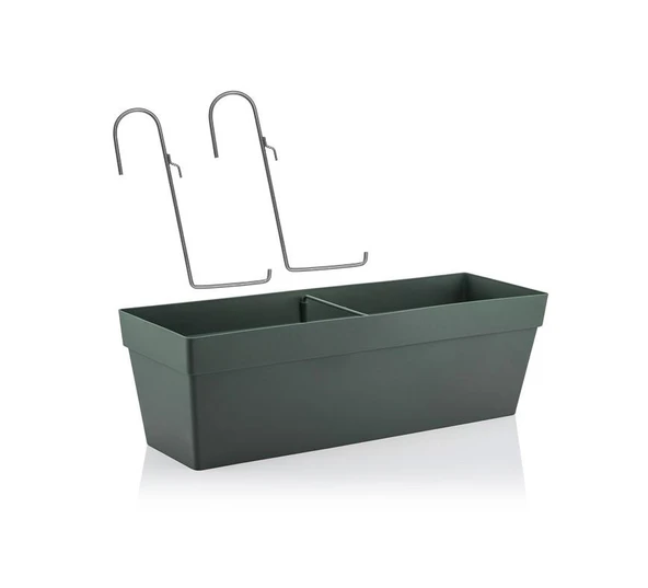 Omnipazar SO-YB02A Dekoratif Askılı Yalı Balkon Saksı 10.8 Litre No 2 - Resim 3