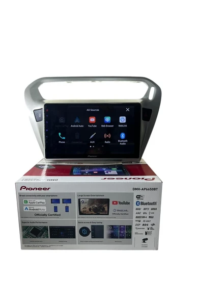 Peugeot 301 - C-Elysee (Şampanya) PİONEER 4-64 TAM PROFESYONEL OEM MULTİMEDİA - Resim 2