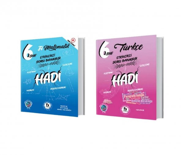 Fi Yayınları 6.Sınıf Matematik-Türkçe Hadi Serisi Seti - 1