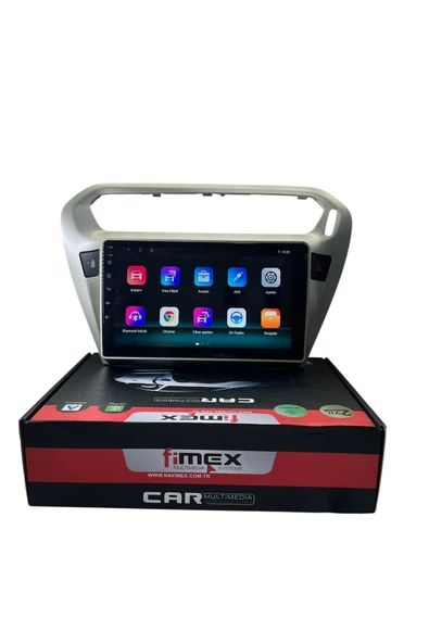 Peugeot 301 - C-Elysee (Şampanya) FİMEX 4-64 (FANLI) DSPLİ PRO OEM MULTİMEDİA - 3