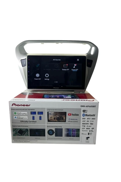 Peugeot 301 - C-Elysee (Şampanya) PİONEER 4-64 TAM PROFESYONEL OEM MULTİMEDİA - Resim 3