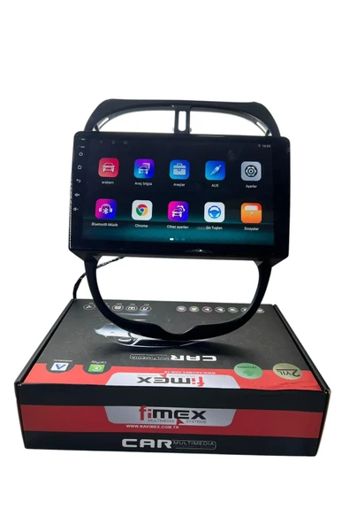 Peugeot 206 FİMEX 4-64 (FANLI) DSPLİ PRO OEM MULTİMEDİA - 4