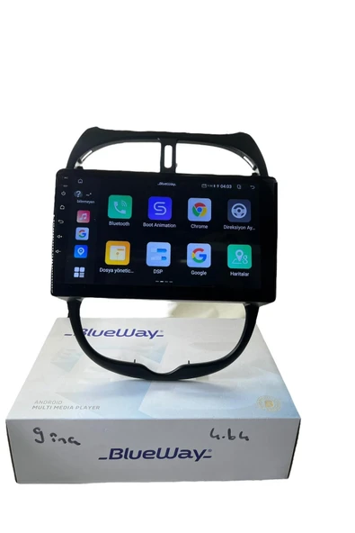 Peugeot 206 BLUEWAY 4-64 PROFESYONEL OEM MULTİMEDİA - 5