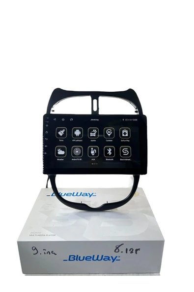 Peugeot 206 BLUEWAY 8-128 TAM PROFESYONEL OEM MULTİMEDİA - 2