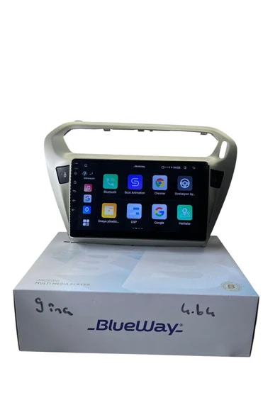 Pejo 301 Citroen C-elyse (Gri) BLUEWAY 4-64 PROFESYONEL OEM MULTİMEDİA - 4