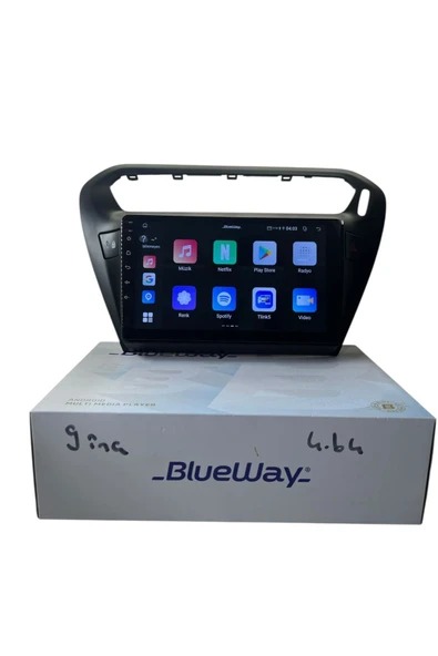 Pejo 301 -Citroen C-elyse (Siyah) BLUEWAY 4-64 PROFESYONEL OEM MULTİMEDİA - Resim 3