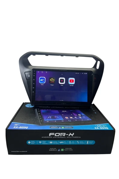 Pejo 301 -Citroen C-elyse (Siyah) FORX 6-128 TAM PROFESYONEL OEM MULTİMEDİA - 4