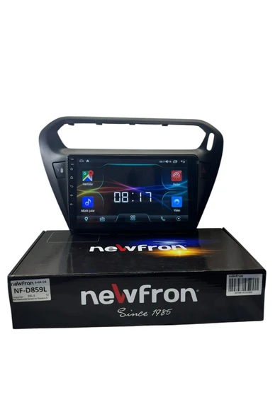 Pejo 301 -Citroen C-elyse (Siyah) NEWFRON 6-64 TAM PROFESYONEL OEM MULTİMEDİA