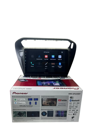 Pejo 301 -Citroen C-elyse (Siyah) PİONEER 4-64 TAM PROFESYONEL OEM MULTİMEDİA - 2