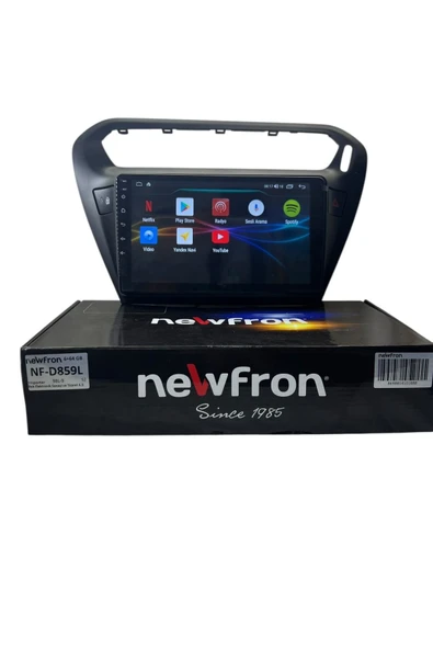 Pejo 301 -Citroen C-elyse (Siyah) NEWFRON 6-64 TAM PROFESYONEL OEM MULTİMEDİA - 3