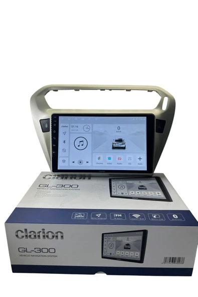 Pejo 301 Citroen C-elyse (Gri) CLARİON 4-64 TAM PROFESYONEL OEM MULTİMEDİA (ORJ)