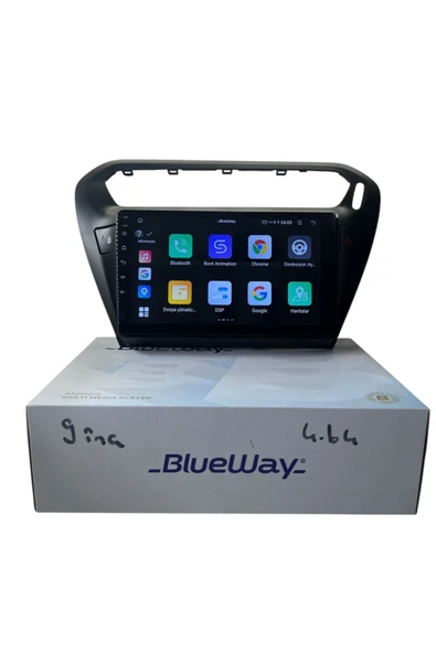 Pejo 301 -Citroen C-elyse (Siyah) BLUEWAY 4-64 PROFESYONEL OEM MULTİMEDİA - Resim 2