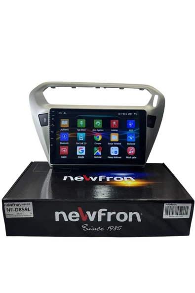 Pejo 301 Citroen C-elyse (Gri) NEWFRON 6-64 TAM PROFESYONEL OEM MULTİMEDİA - 2