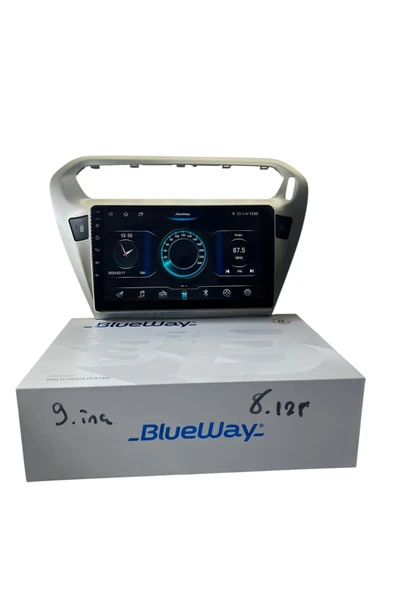 Pejo 301 Citroen C-elyse (Gri) BLUEWAY 8-128 TAM PROFESYONEL OEM MULTİMEDİA