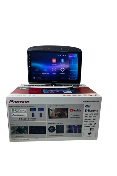 Peugeot 308 (Gri) PİONEER 4-64 TAM PROFESYONEL OEM MULTİMEDİA