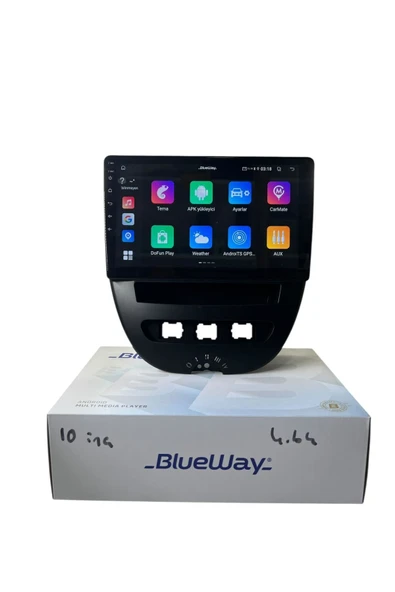 Peugeot 107 BLUEWAY 4-64 PROFESYONEL OEM MULTİMEDİA - 2