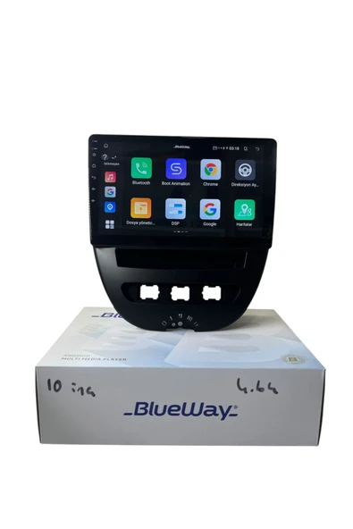 Peugeot 107 BLUEWAY 4-64 PROFESYONEL OEM MULTİMEDİA - 5