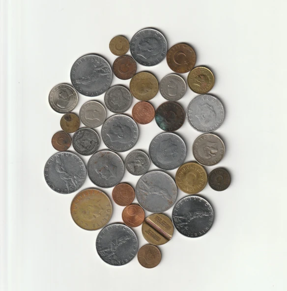Escoines Koleksiyon 368605c18c1f61 Yerli/Yabancı Koleksiyon Başlangıç seti 33Adet Eski Madeni/Jeton ürün görseli 1