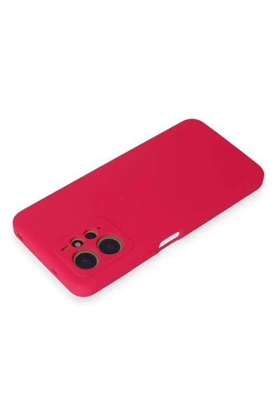 Xiaomi Redmi Note 12 4G Kılıf Nano içi Kadife Silikon - Pembe - 3