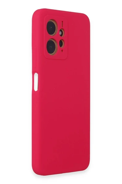 Xiaomi Redmi Note 12 4G Kılıf Nano içi Kadife Silikon - Pembe - 2