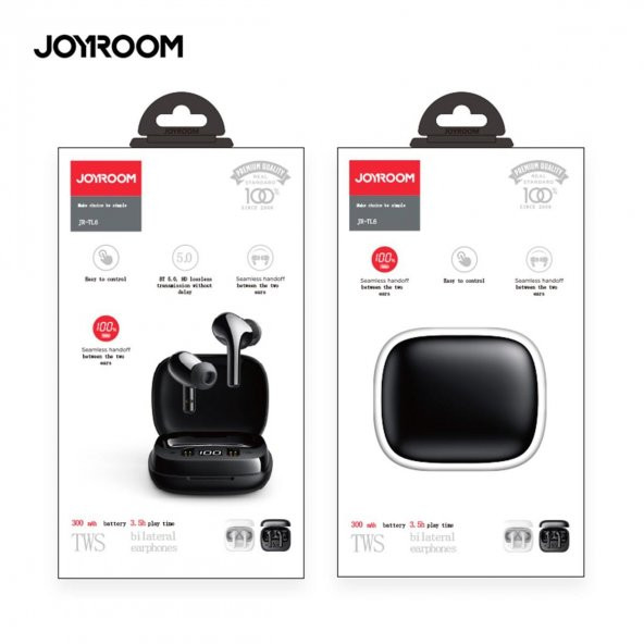 Joyroom JR-TL6 Led Ekranlı Earbuds Kablosuz Kulaklık