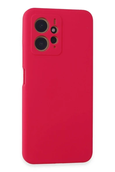 Xiaomi Redmi Note 12 4G Kılıf Nano içi Kadife Silikon - Pembe