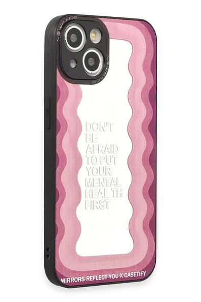 iPhone 15 Kılıf Mirror Desenli Kapak - Mirror - 11