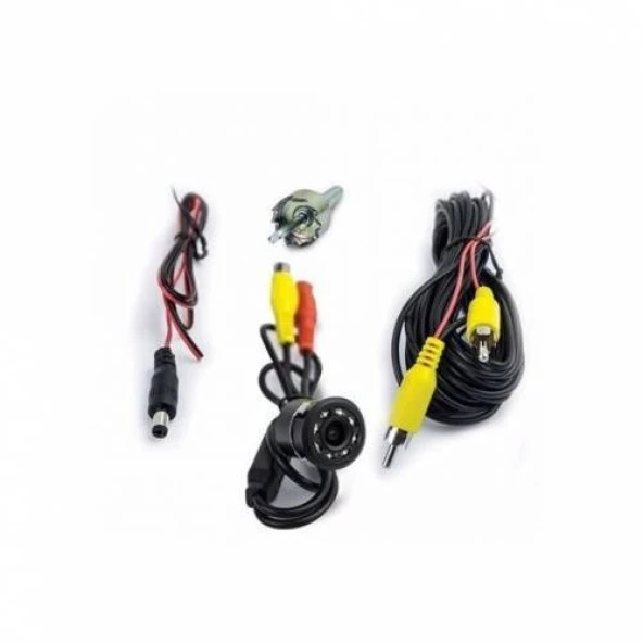 Concord C641 Gece Görüşlü Araç Geri Görüş Kamerası Delme Aparatı Hediye - 3