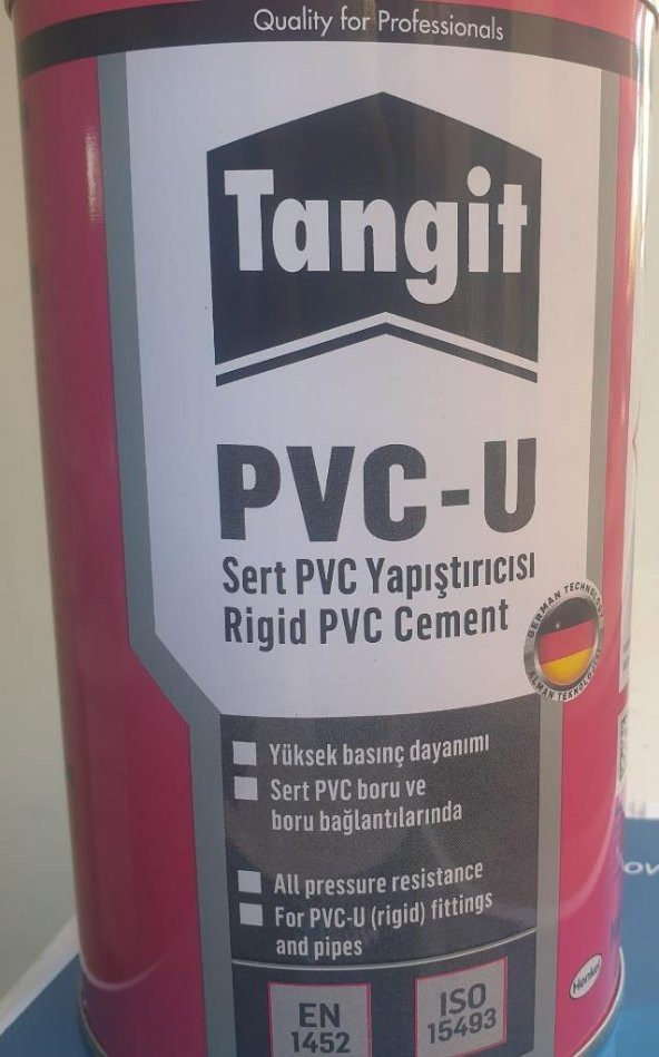 Henkel Tangit Sert Pvc Yapıştırıcı 1 Kg 1000 Gr PVC-U Yüksek Basınç Dayanımı Sert PVC ve Boru Alman Teknolojisi AGMair Agm Havalandırma