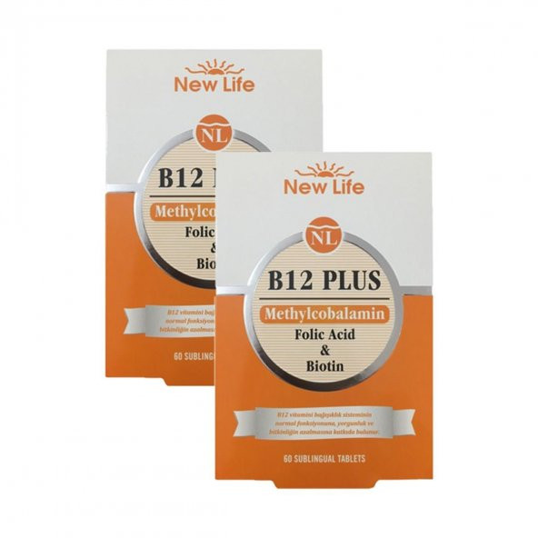 New Life B12 Plus x2 Adet