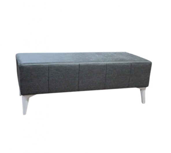 ÇOK AMAÇLI AYAK UCU PUF ORTA SEHPA GRİ 120 X50 CM