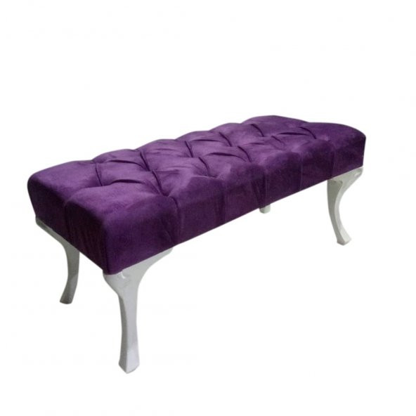 AYAK UCU PUF BENCH KOLTUK AYAK DAYAMA PUF 100 CM LİK ÇAM AĞACI İSKELET