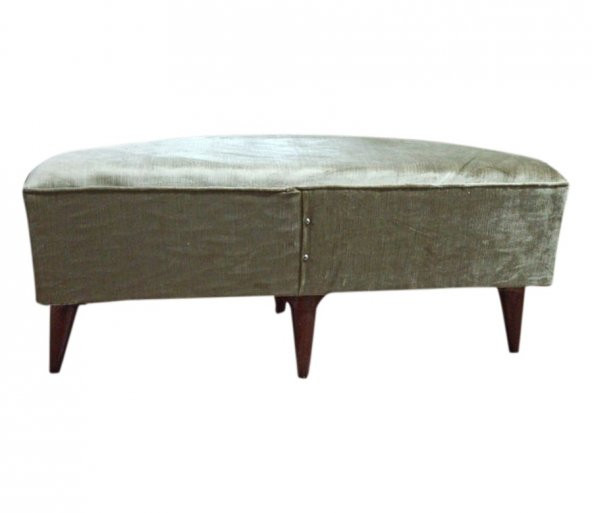 D PUF BENCH KOLTUK BANK OTURAK AYAK UCU AYAK UZATMA PUFU 50X35 EBATLI - Resim 3