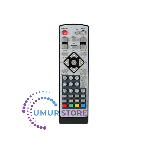 Yumatu Mini HD Slim Uydu Alıcı Kumandası ürün görseli 1