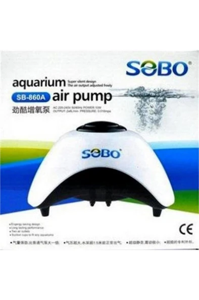 Sobo Hava Motoru 10W 2x6 Lt/Min - 2