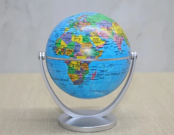 Dekoratif Masa Üstü Dünya Küre Alk3584