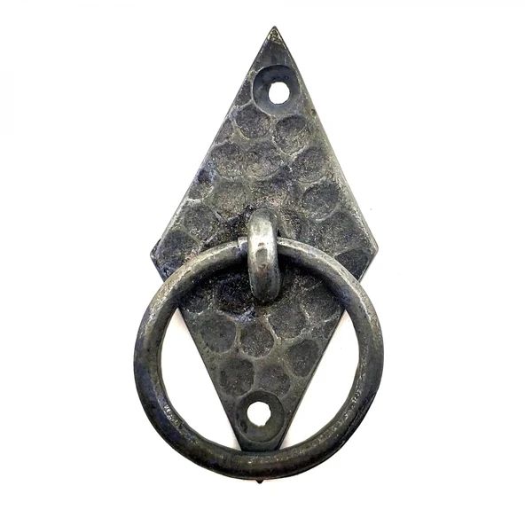 Antika Tarz Dekoratif Pirinç Dik Baklava Halka , Mobilya Kulbu - 82x41 Mm, Oksit ürün görseli