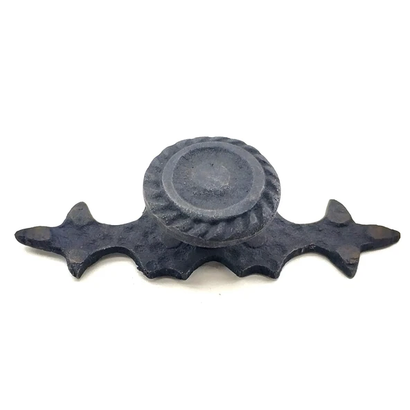 Antika Tarz Dekoratif Pirinç Çizgili Düğme - 25x80 Mm, Oksit ürün görseli