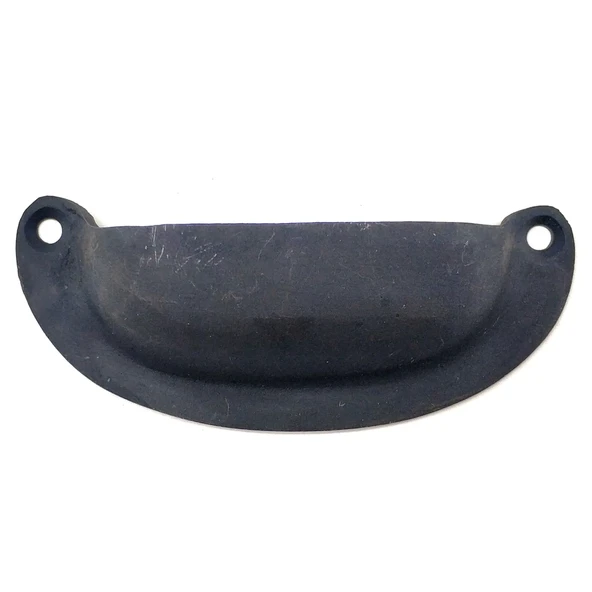 Antika Tarz Dekoratif Pirinç Düz Tas Mobilya Kulbu - 37x87 Mm, Oksit ürün görseli