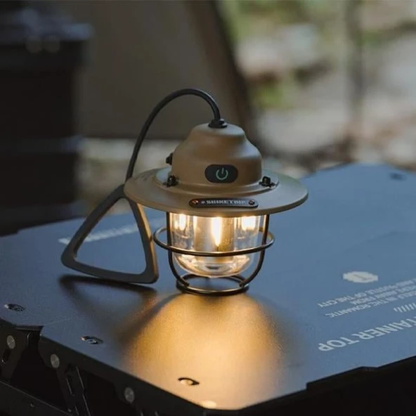 Powermaster PM-25439 Nostaljik 3 Filament 6 Smd Kamp Çadır Lambası Ampul 1200Mah TYPE-C - 3