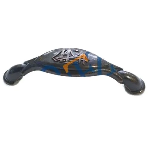 Dekoratif Zamak Boğaziçi Kulp - 64mm, Eskitme, 100 Adet ürün görseli