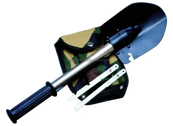 Kpx14 4 Lü Kamp Seti - Bıçak, Testere, Kürek, Balta - Kılıflı ürün görseli