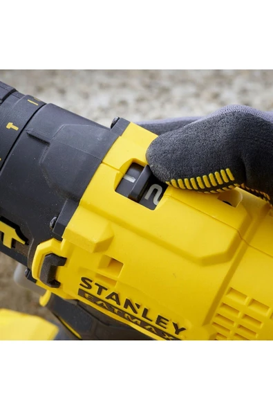 Stanley Scd718d2k Şarjlı Darbeli Matkap Vidalama Li-ion 18v 2.0ah 50nm Tork - Resim 3