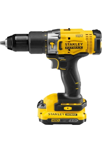 Stanley Scd718d2k Şarjlı Darbeli Matkap Vidalama Li-ion 18v 2.0ah 50nm Tork - Resim 2