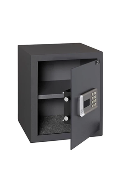 KALE EKO400 ELEKTRONİK ŞİFRELİ EV VE OFİS TİPİ ÇELİK KASA (ANTRASİT)+PARA KUTUSU - Resim 2