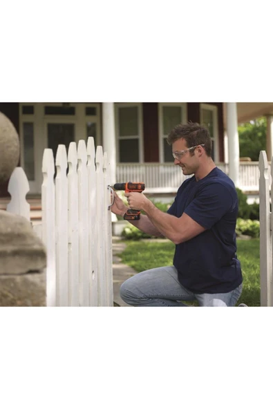 Black&Decker Matkap, Akülü Vidalama, Bdcdd12k, Tek Akülü, Şarjlı Matkap, 10.8volt/1.5ah Li-ion, 550 Dev/dk - Resim 4