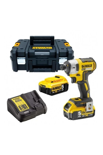 Dewalt Dcf887p2-qw 18v/5.0ah Li-ion Çift Akülü Kömürsüz Profesyonel Darbeli Tornavida - Resim 2